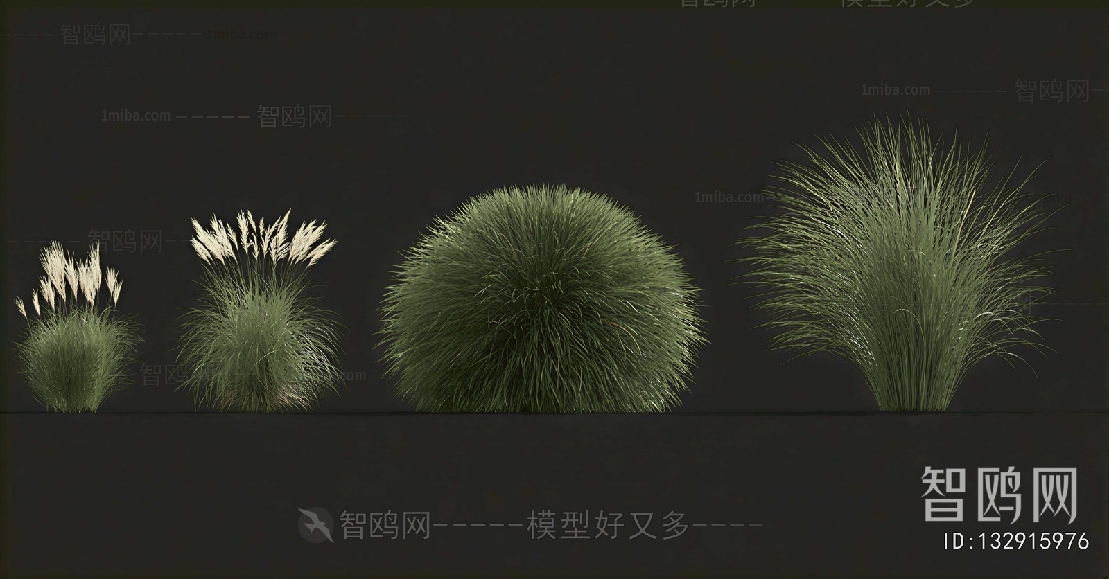 Modern Flowers And Grass