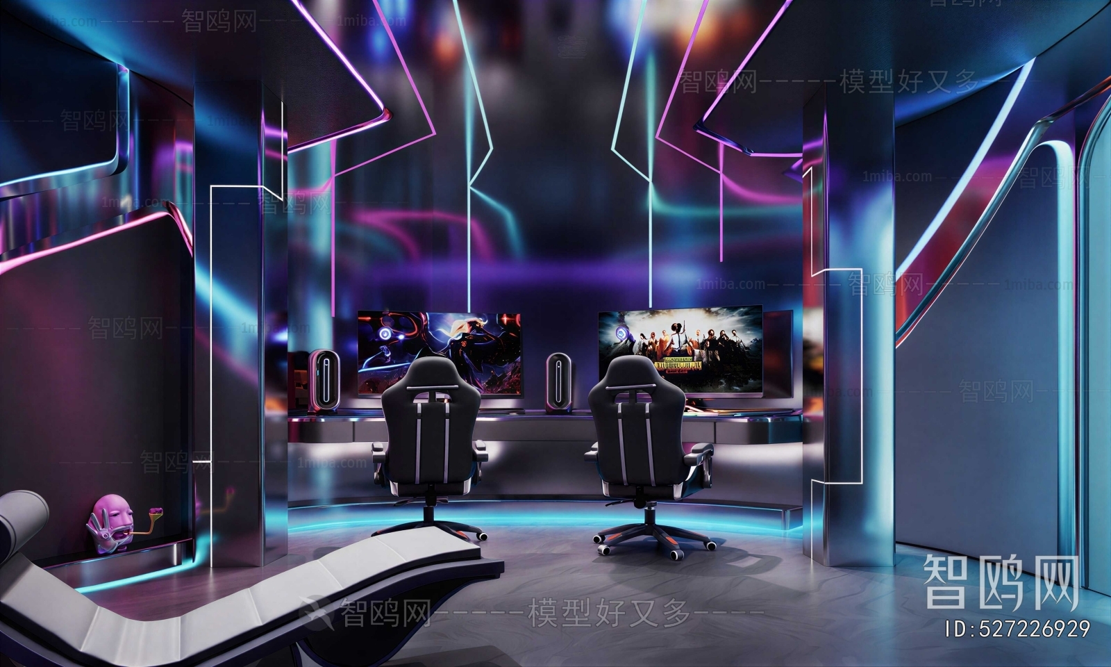 Modern E-sports Room