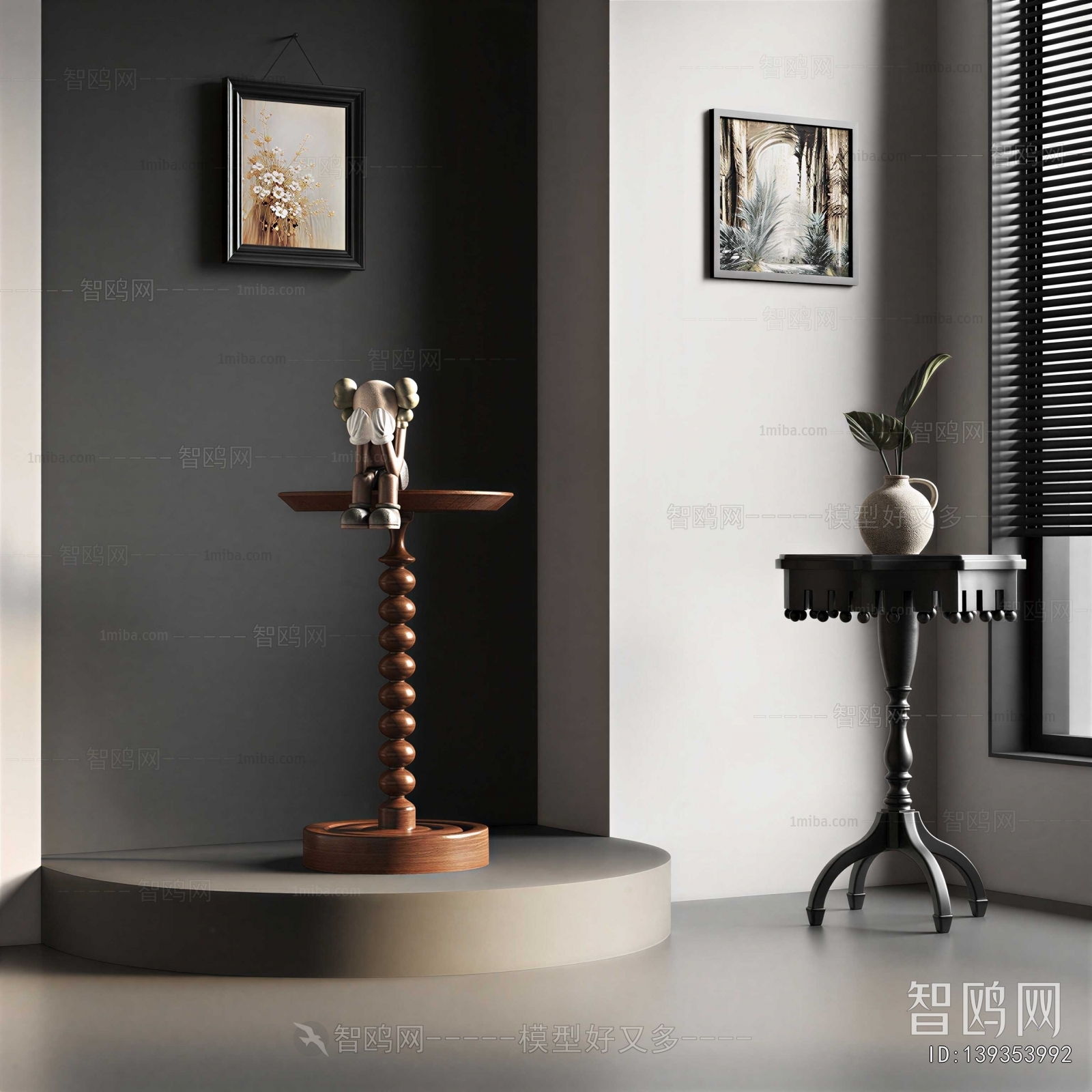 French Style Side Table/corner Table