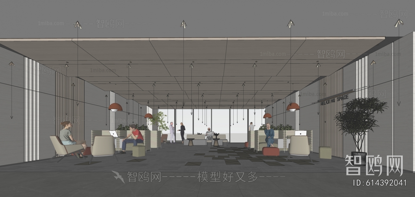 Modern Office Rest Area