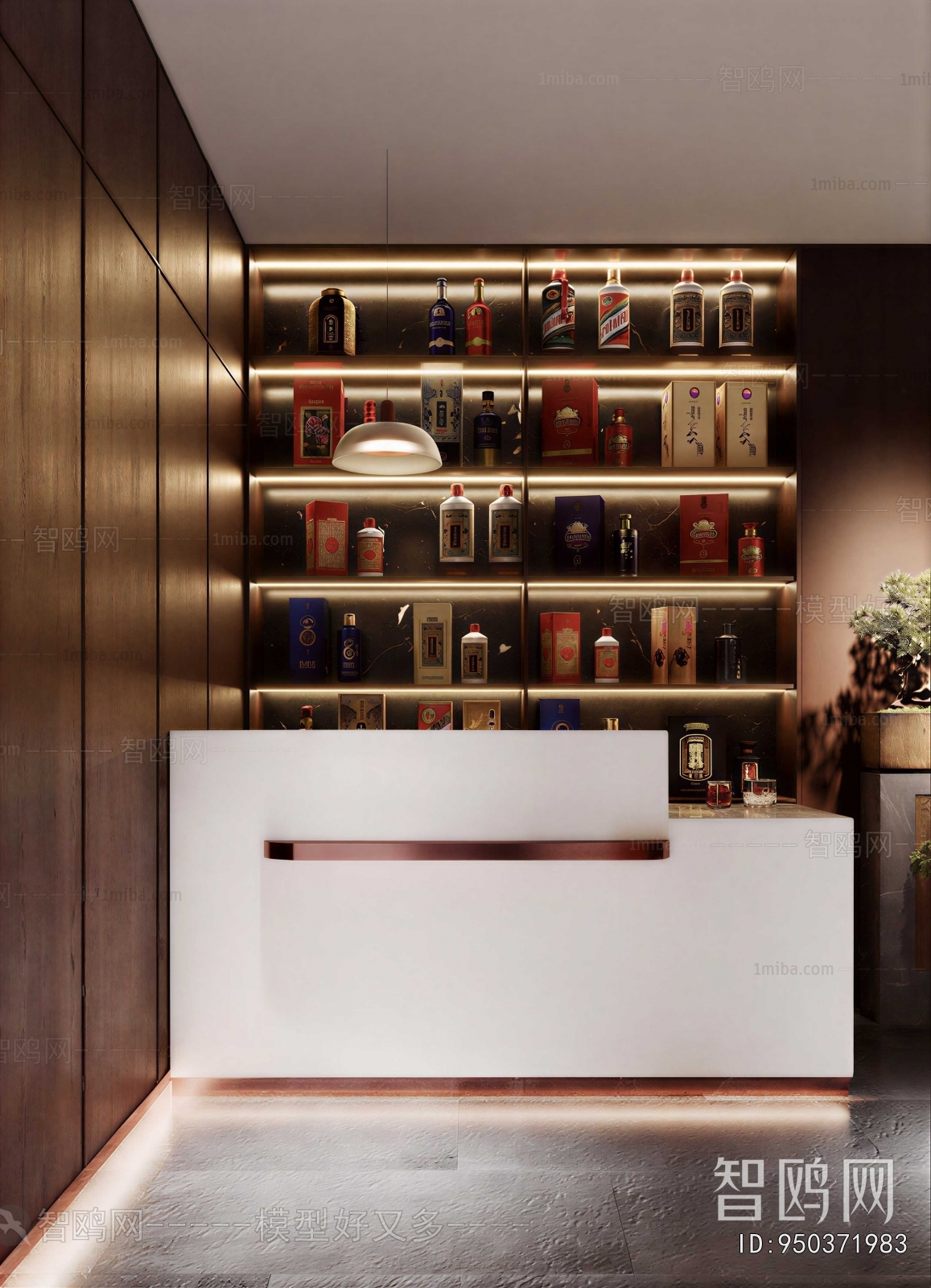 Modern Reception Desk