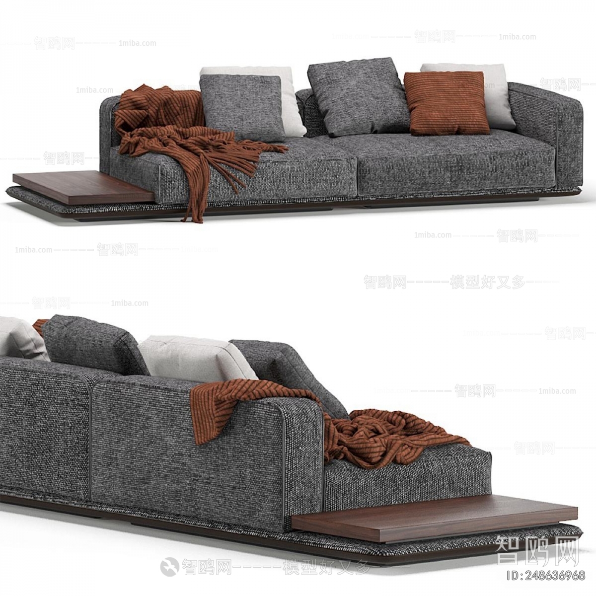 Modern Three-seat Sofa