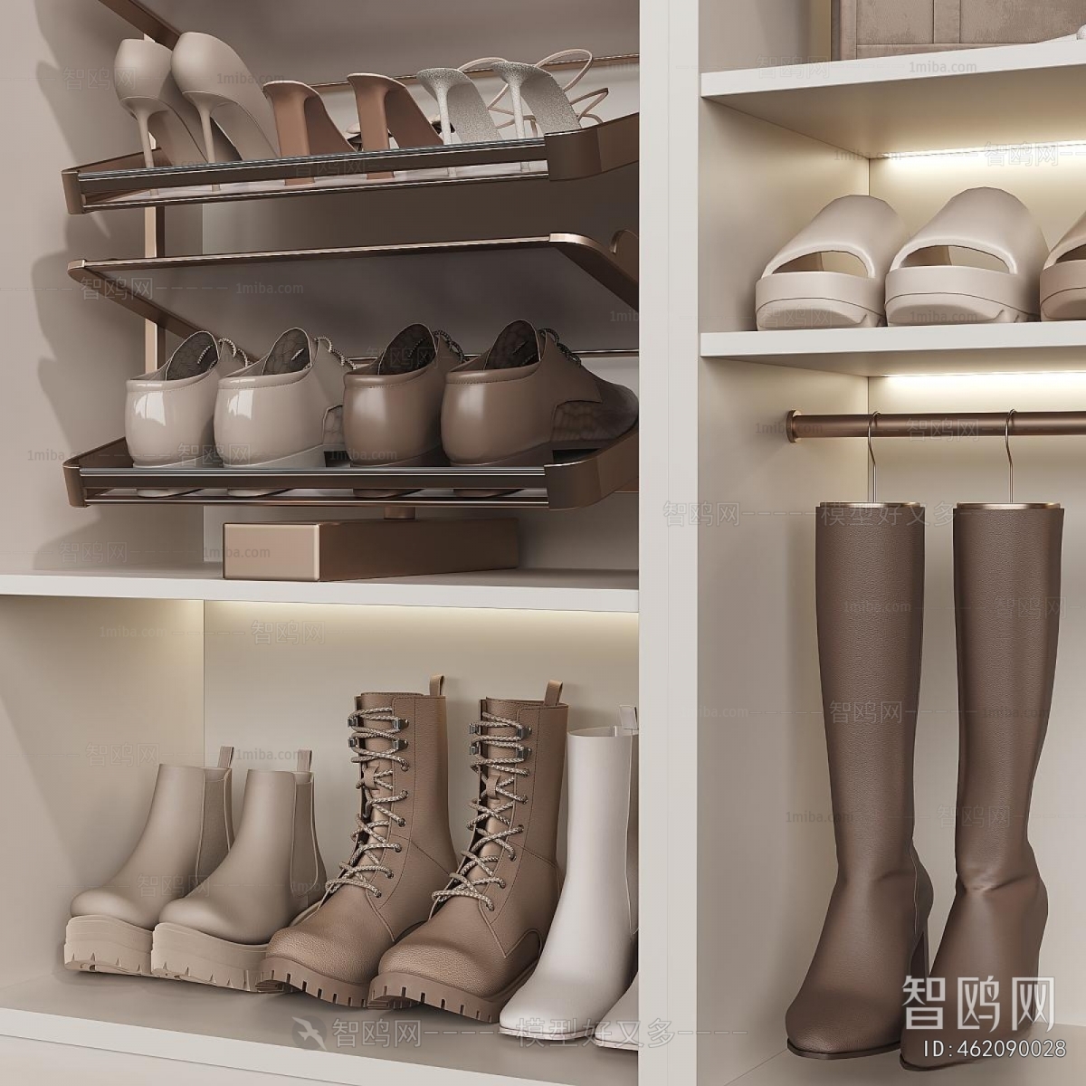 Modern Shoe Cabinet