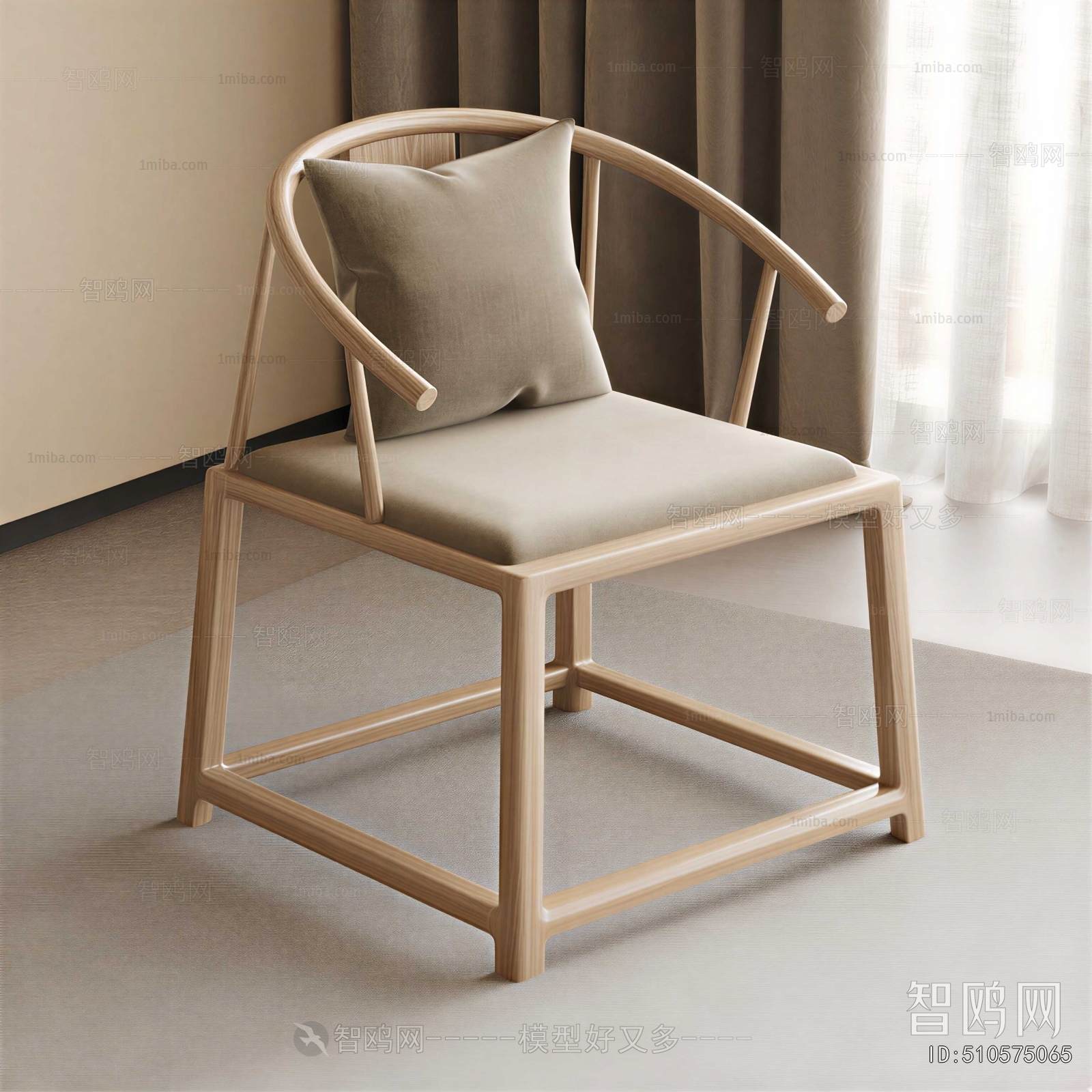 New Chinese Style Lounge Chair