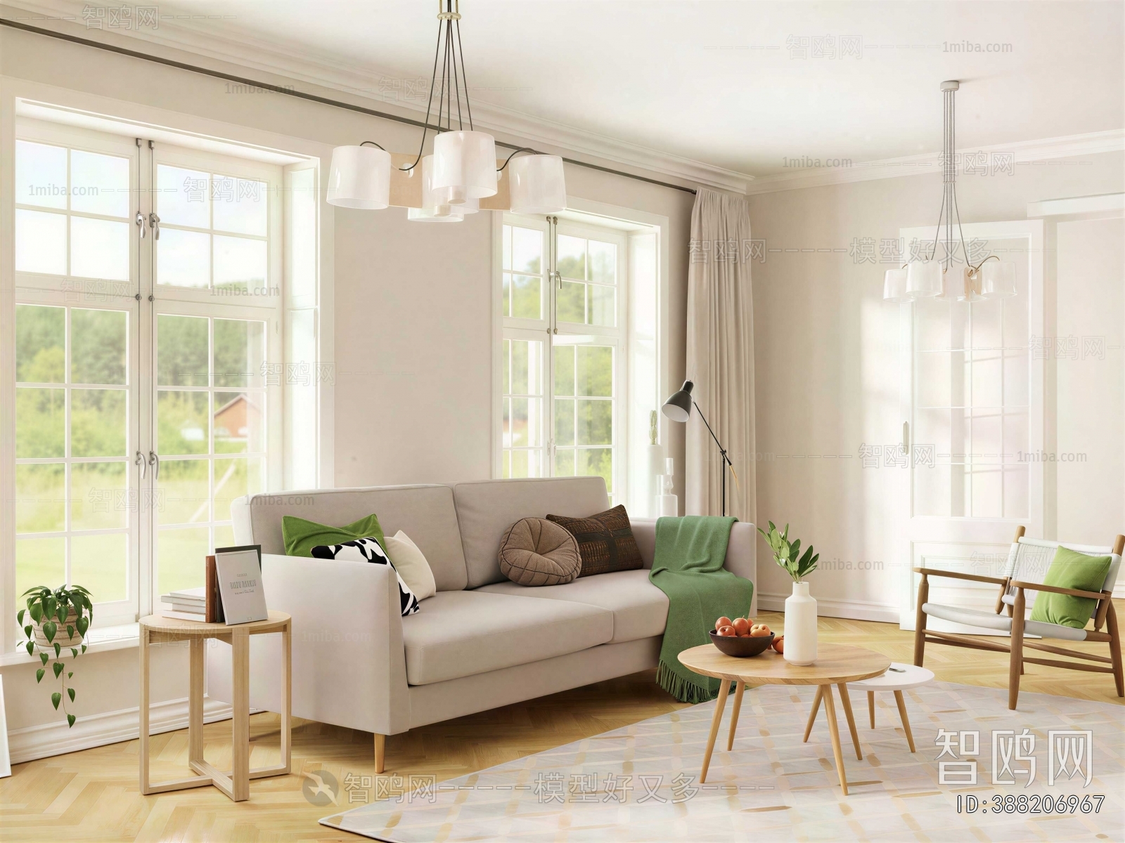 Nordic Style A Living Room