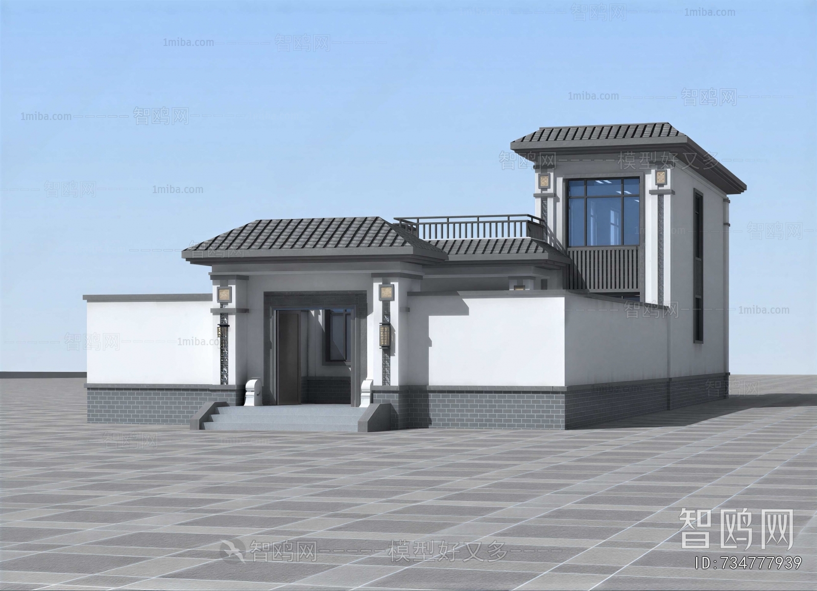 New Chinese Style Detached Villa