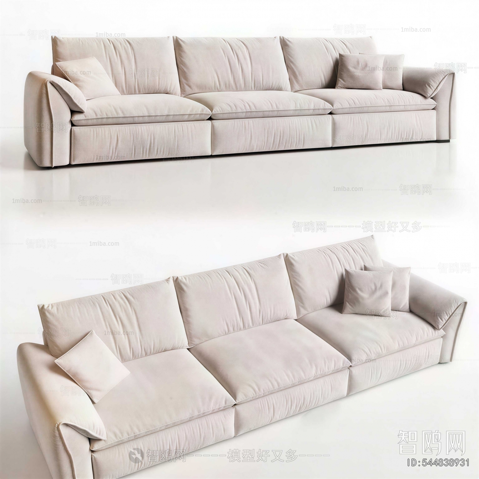 Modern Three-seat Sofa