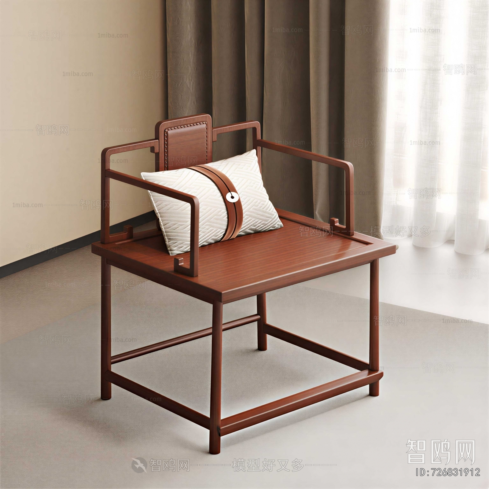 New Chinese Style Lounge Chair