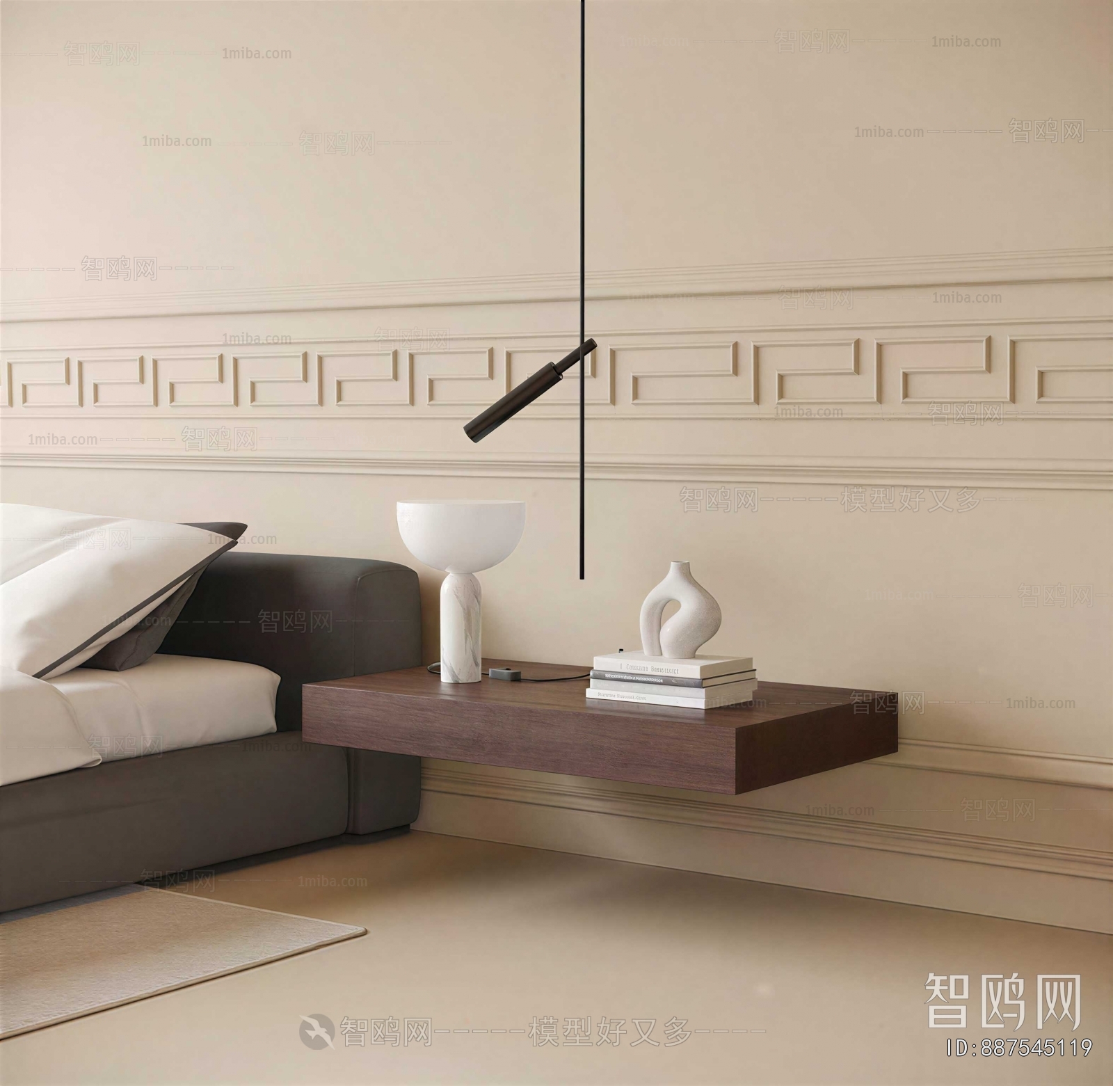 Modern Bedside Cupboard