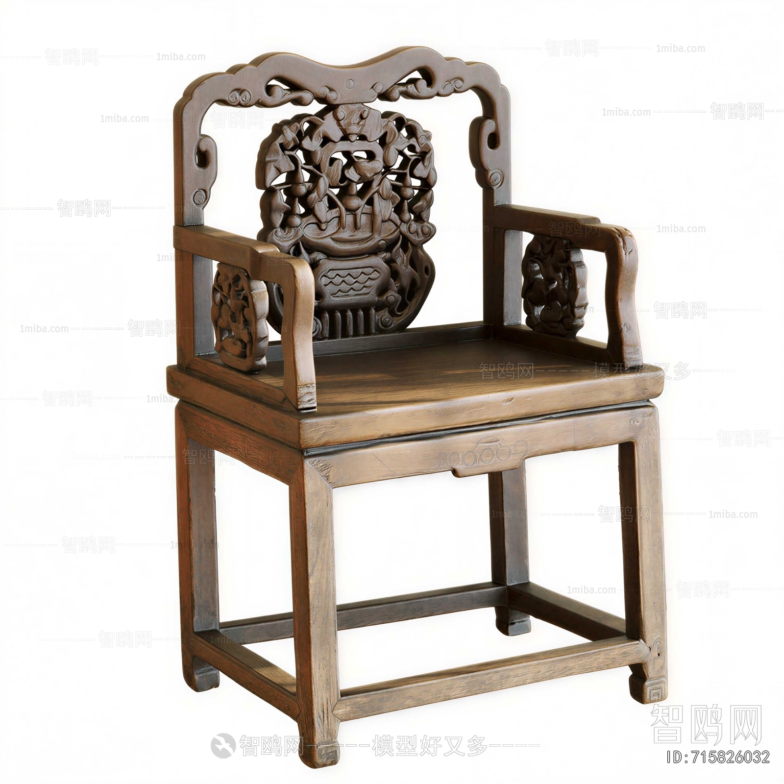 New Chinese Style Lounge Chair