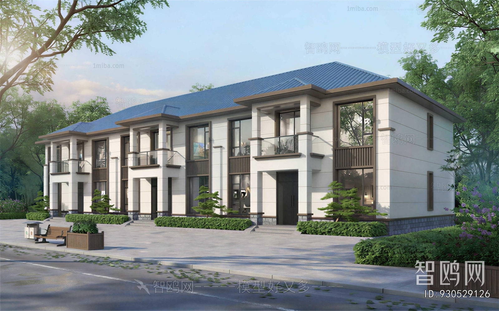 New Chinese Style Townhouse