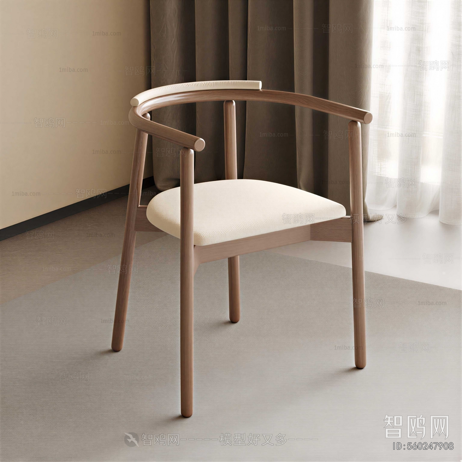 New Chinese Style Lounge Chair