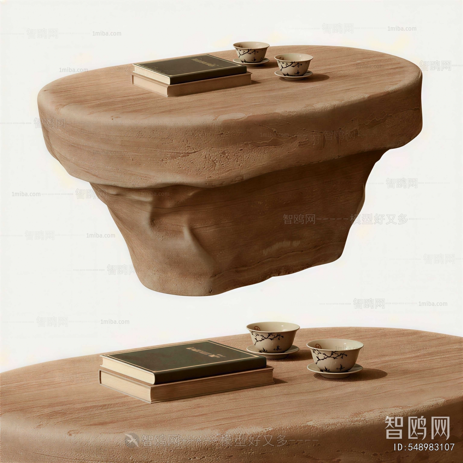 Wabi-sabi Style Coffee Table