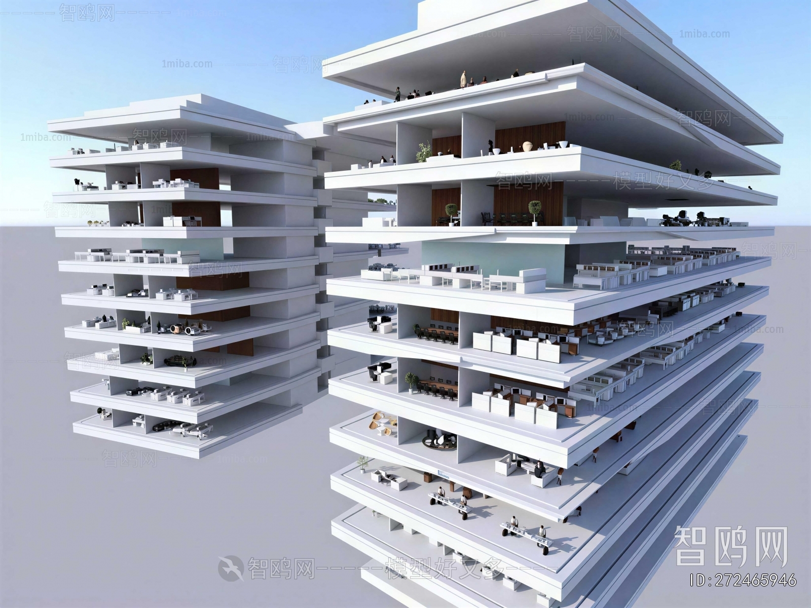 Modern Appearance Of Commercial Building