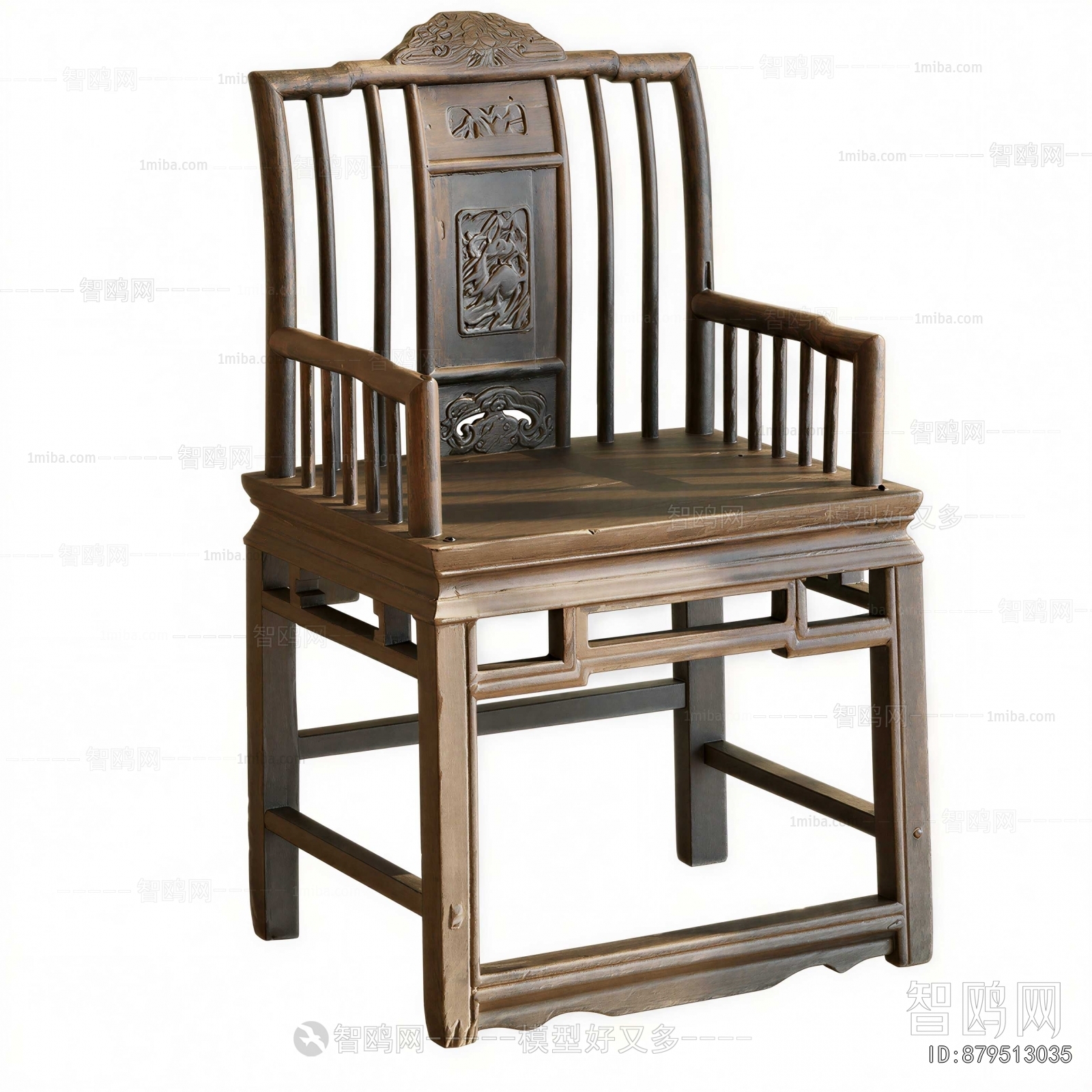New Chinese Style Lounge Chair