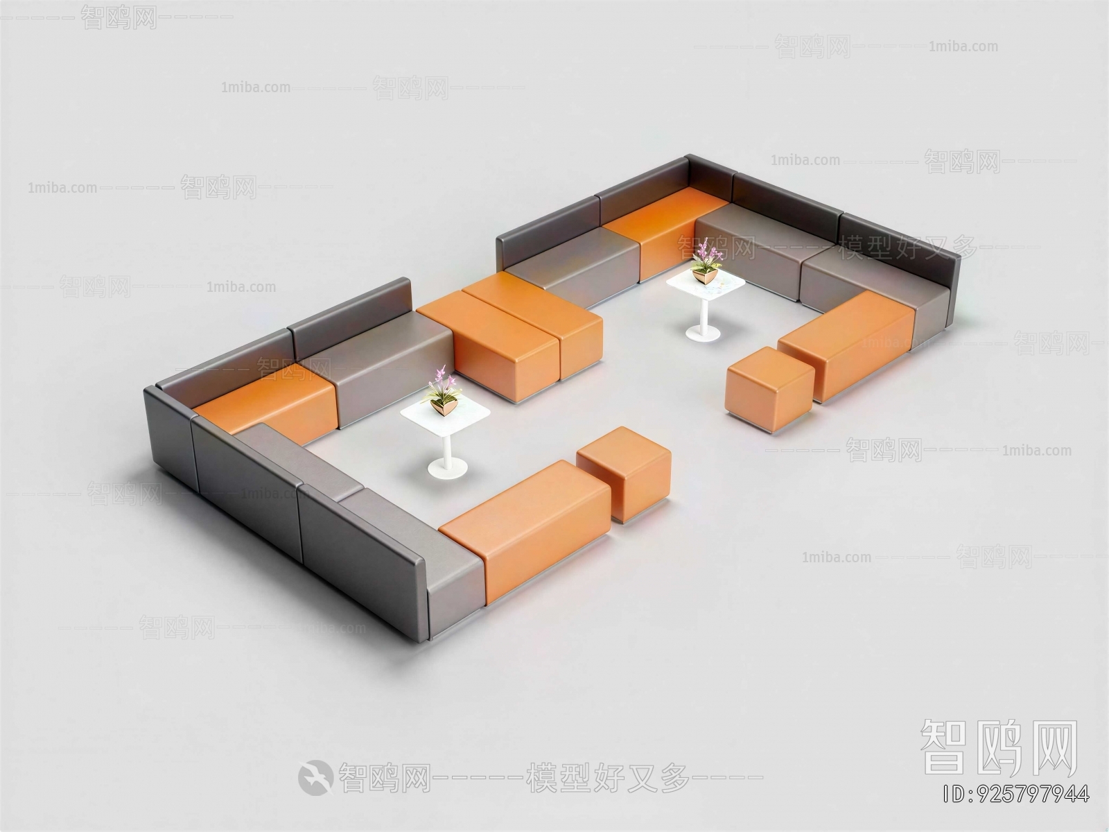 Modern Card Seat Sofa