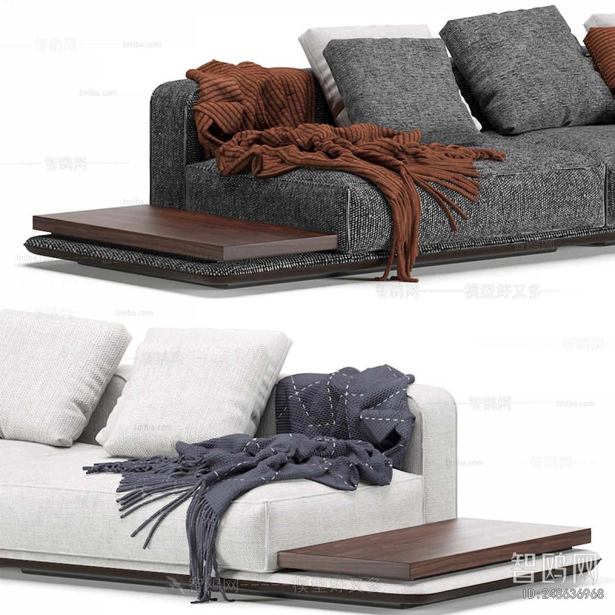 Modern Three-seat Sofa