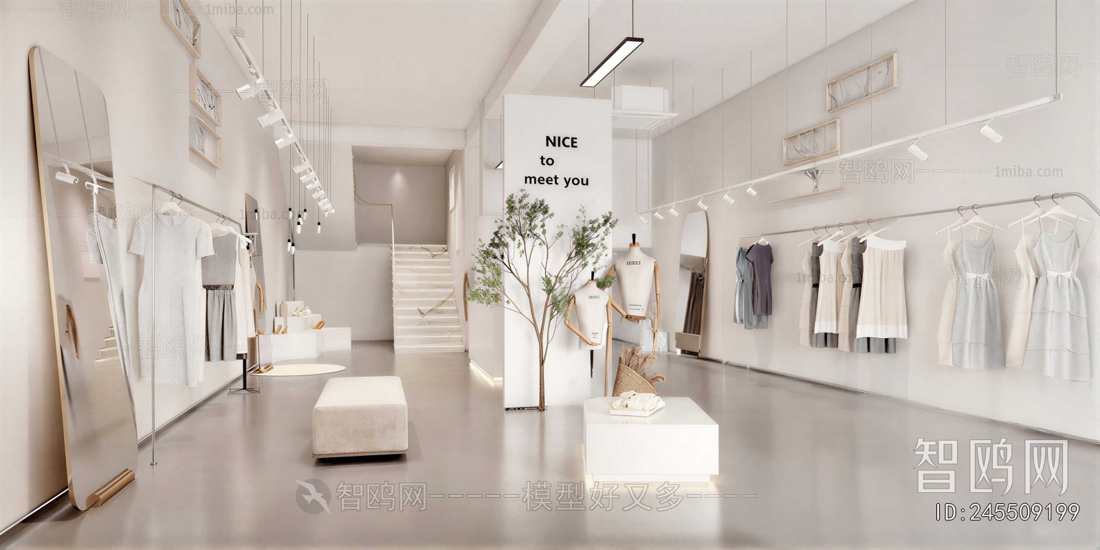 Modern Clothing Store