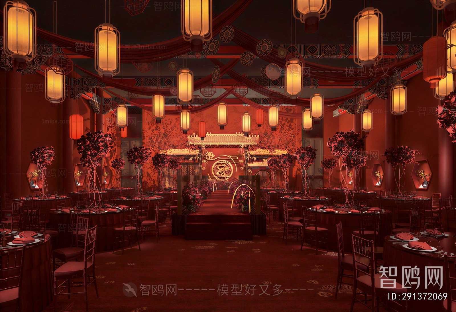Chinese Style Banquet Hall