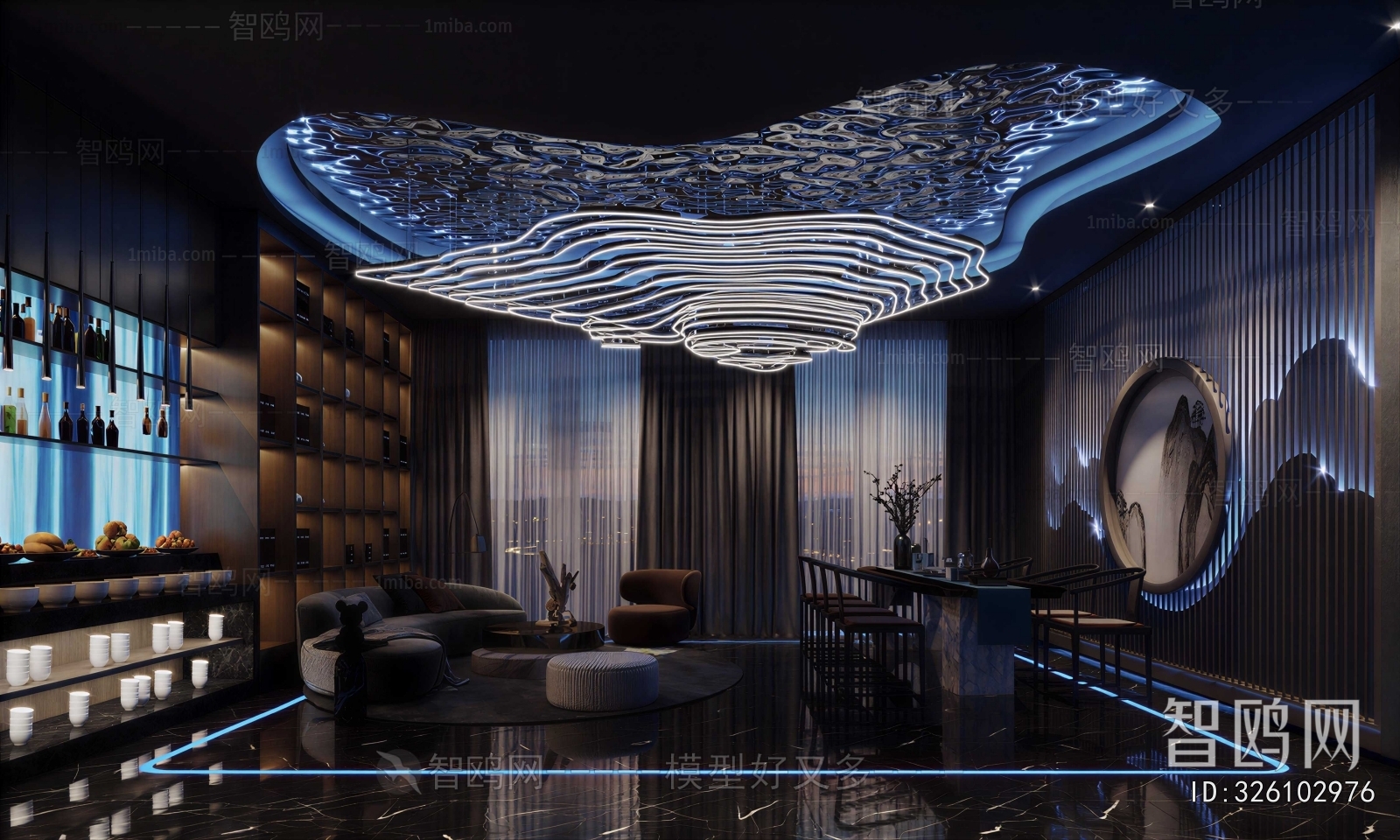 New Chinese Style Rest And Entertainment