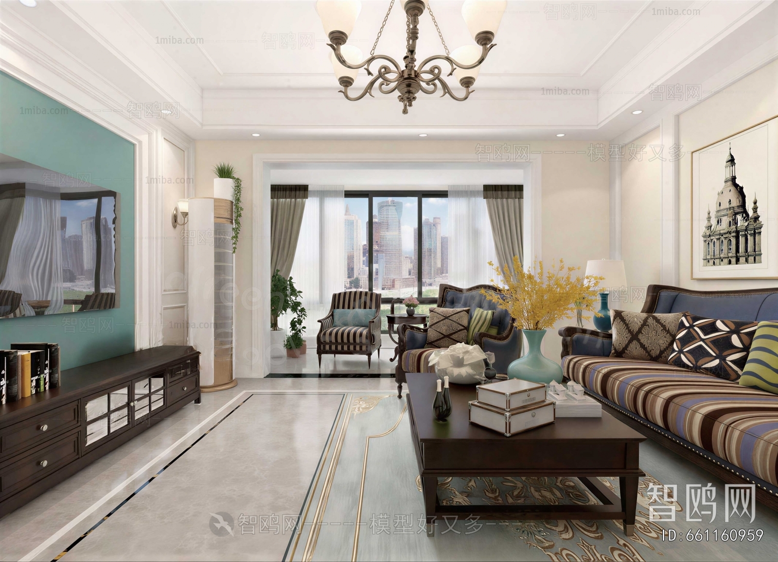 European Style A Living Room