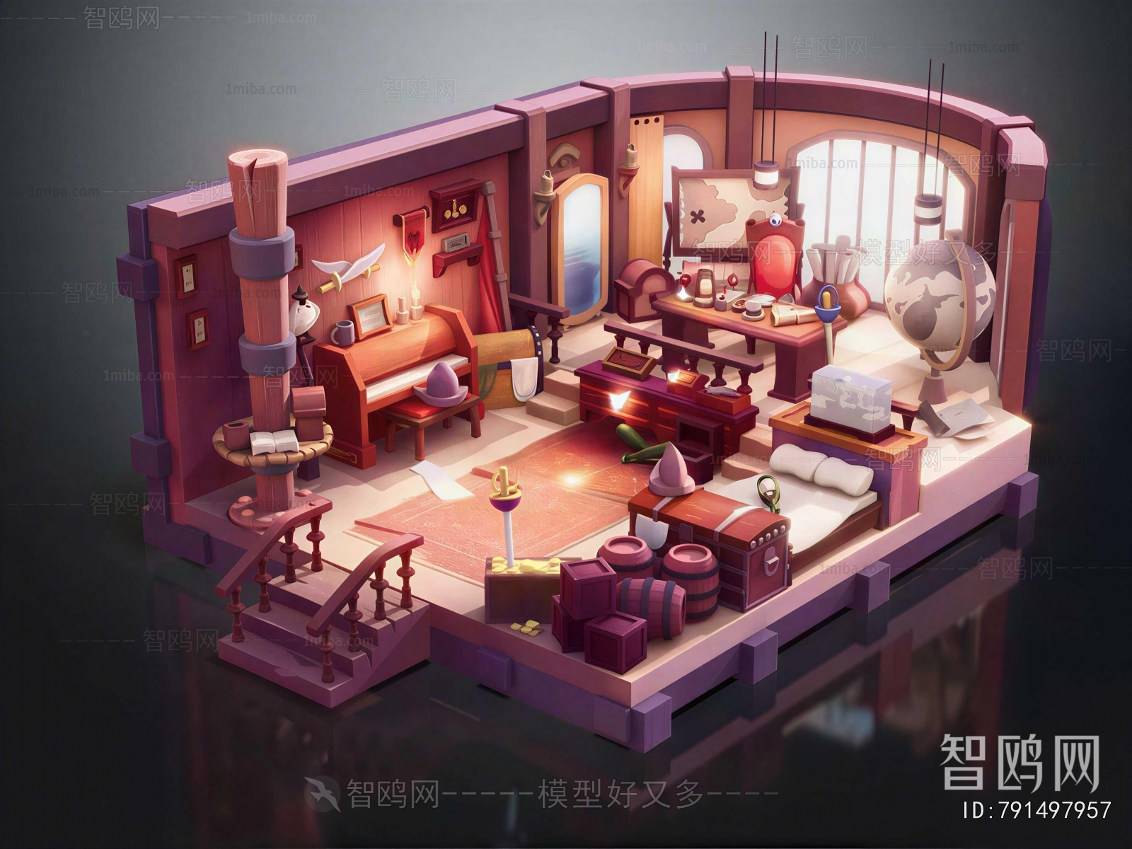 Modern Cartoon House