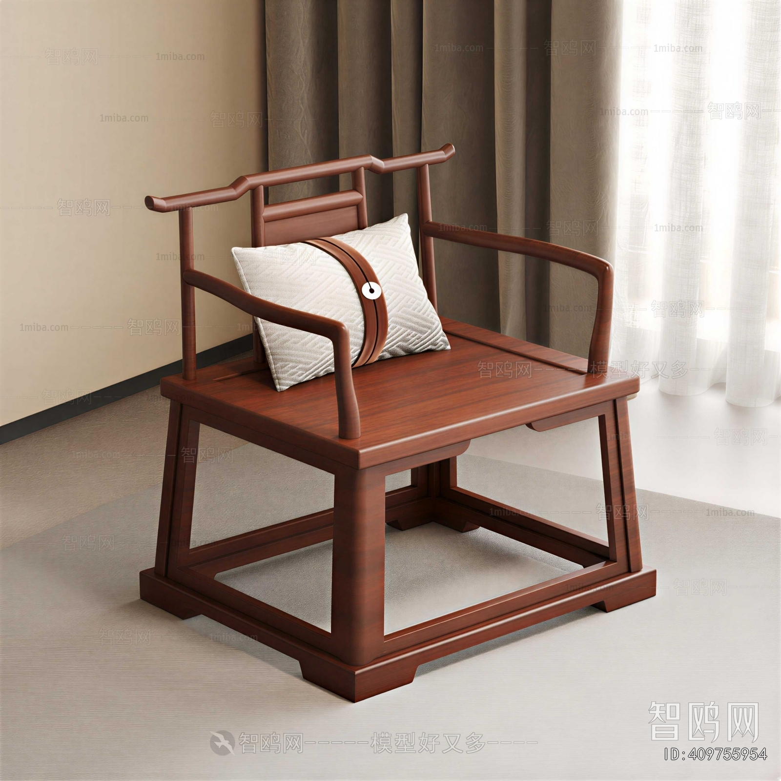 New Chinese Style Lounge Chair