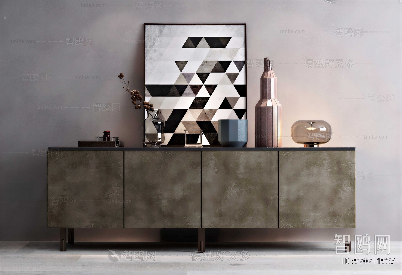 Modern Entrance Cabinet