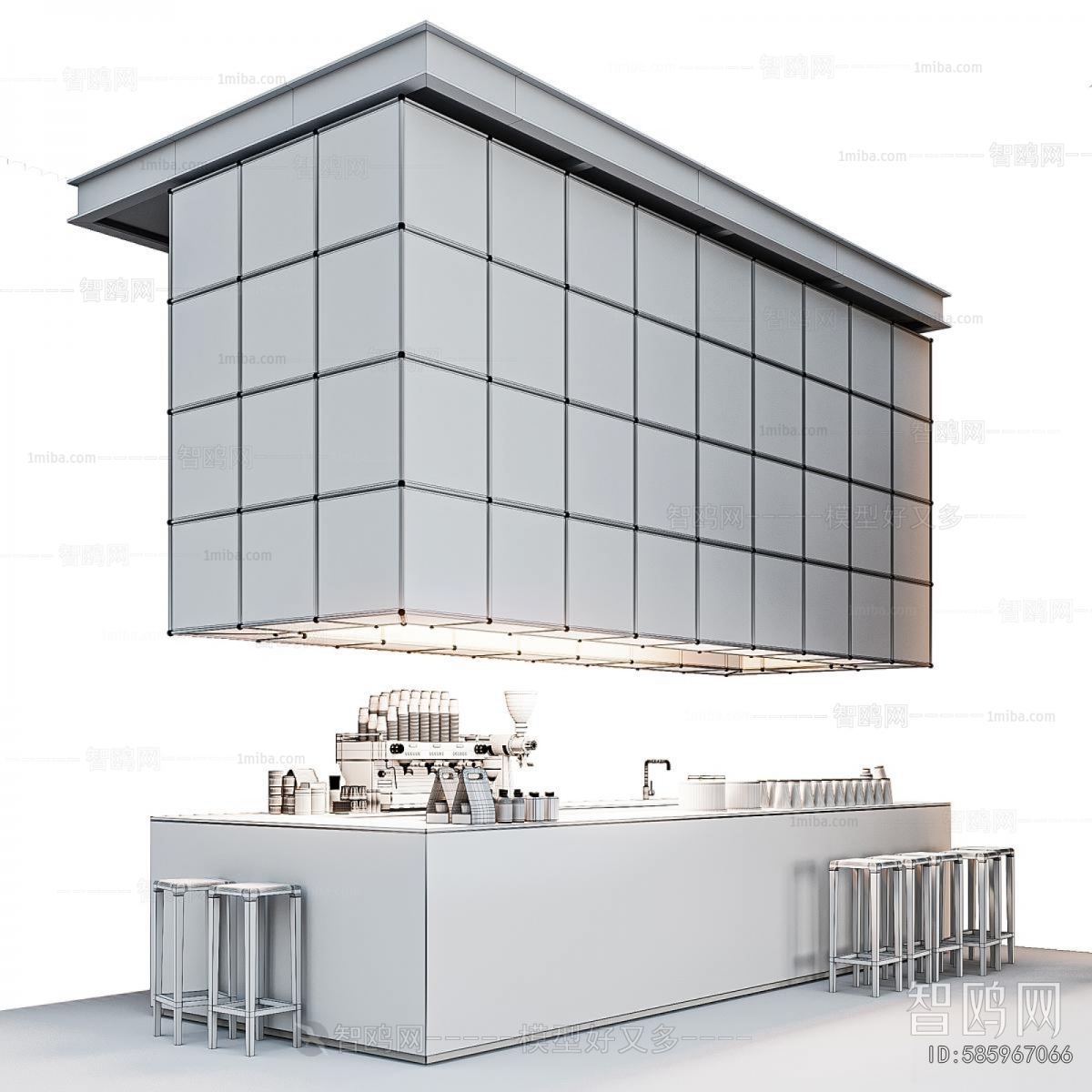 Modern Counter Bar