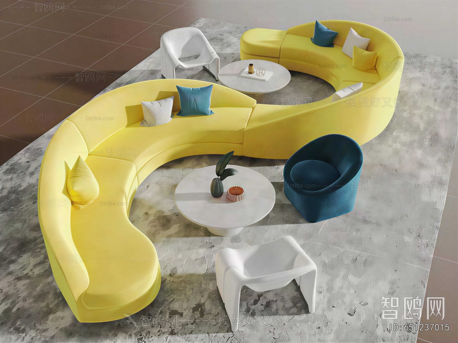 Modern Card Seat Sofa