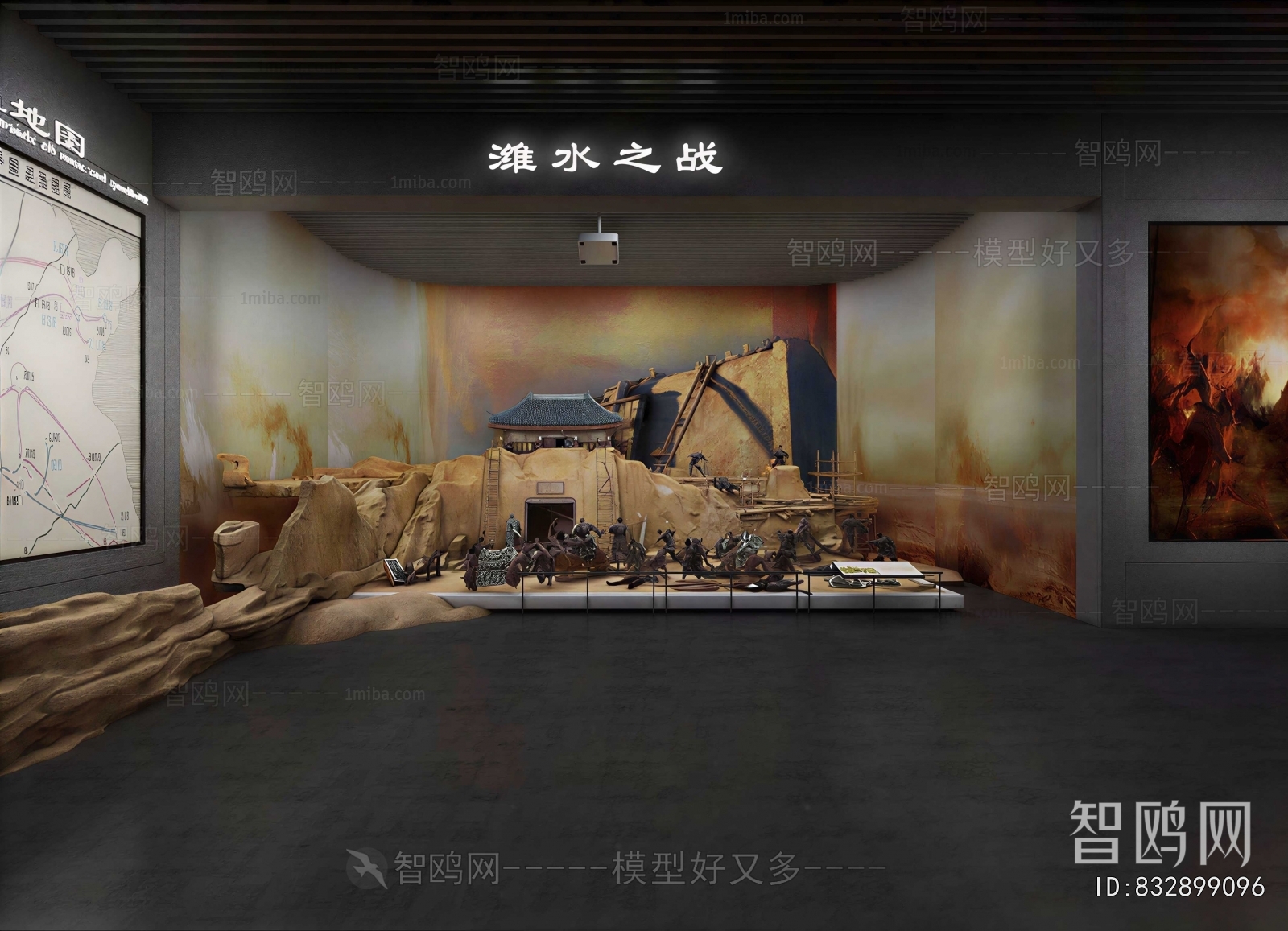 New Chinese Style Exhibition Hall