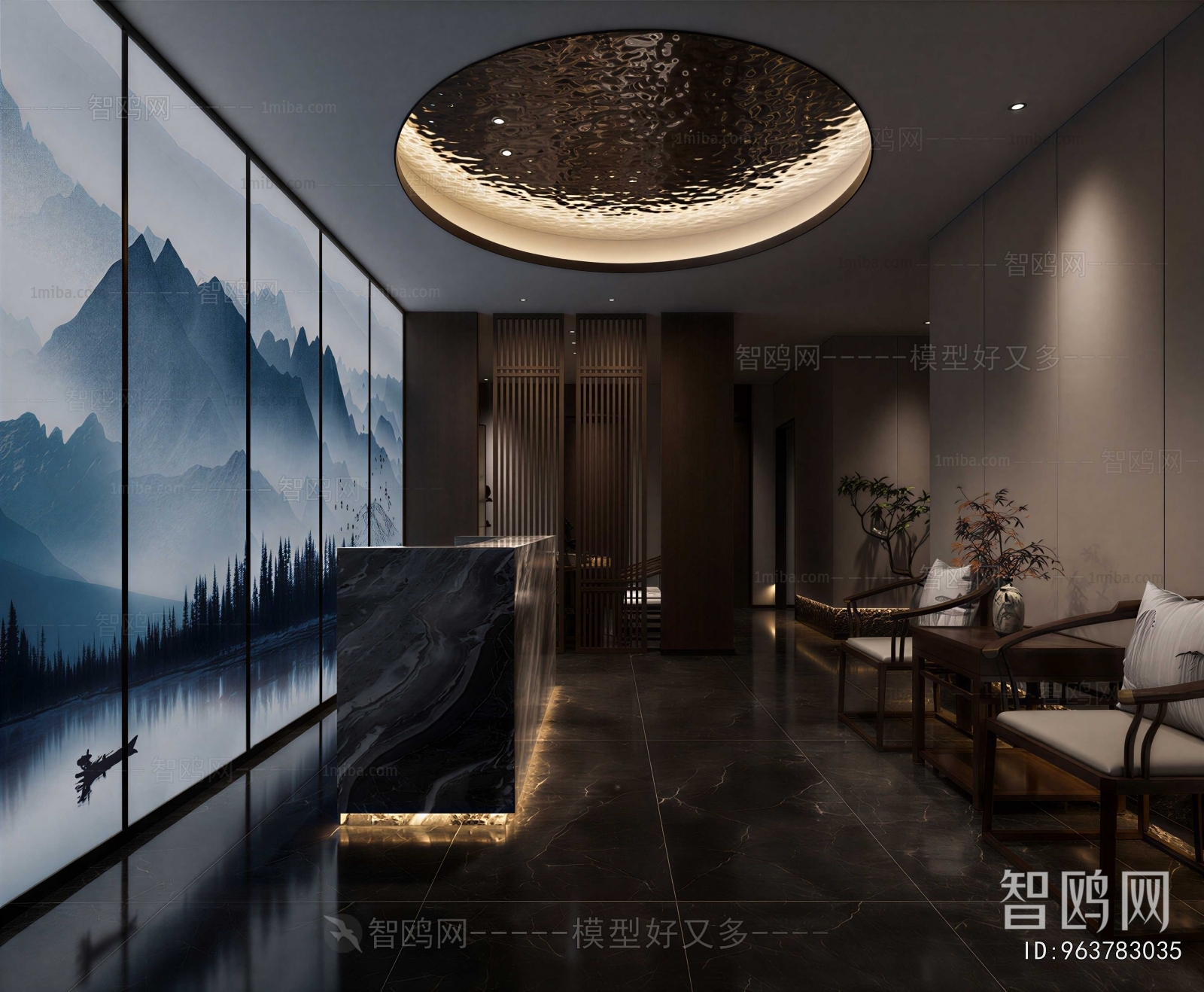 New Chinese Style Bath Center