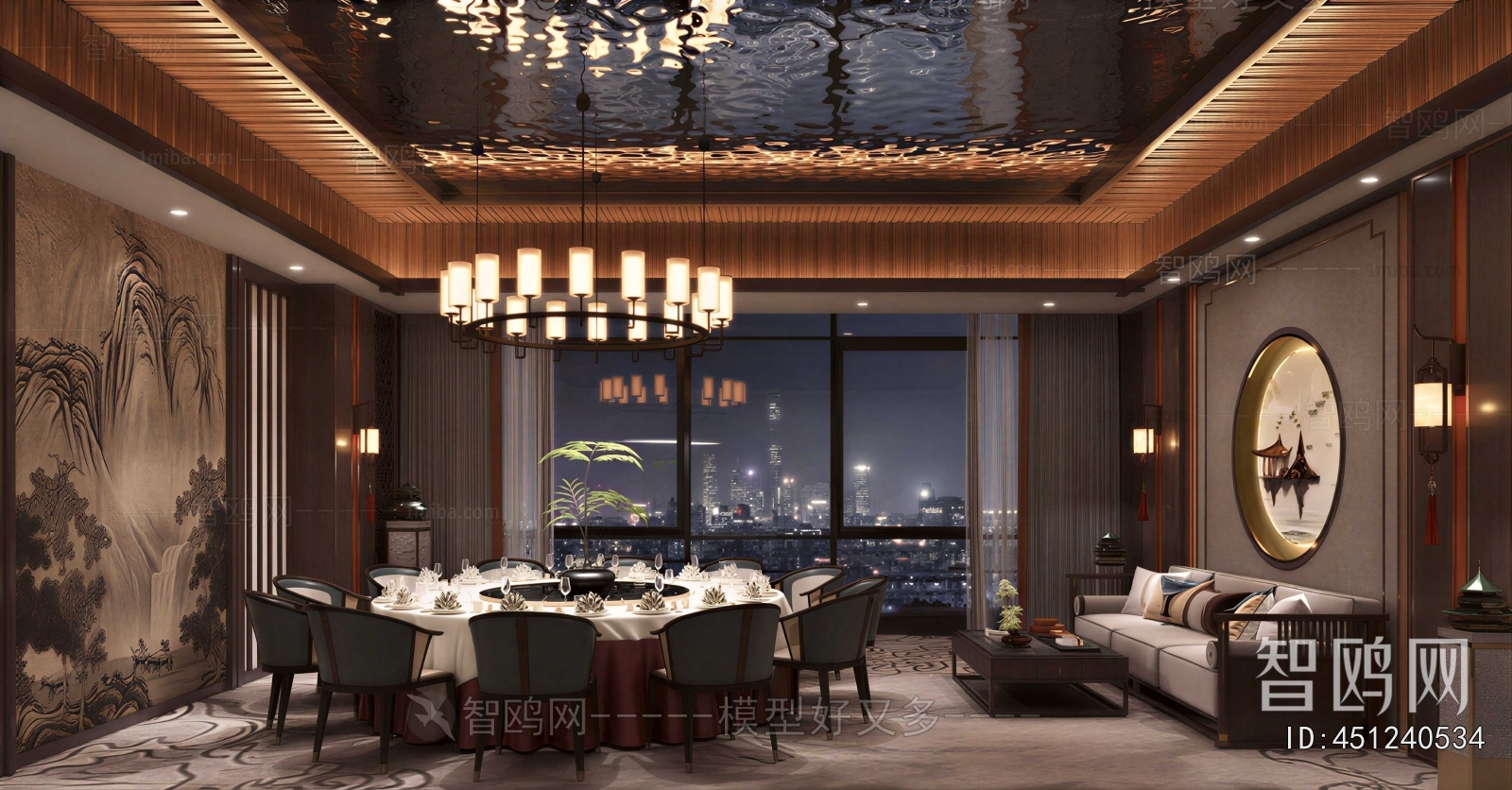 New Chinese Style Restaurant Box