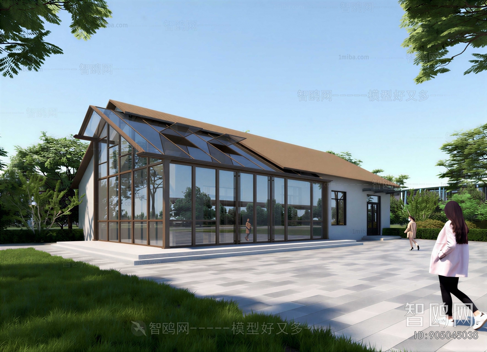 New Chinese Style Public Building