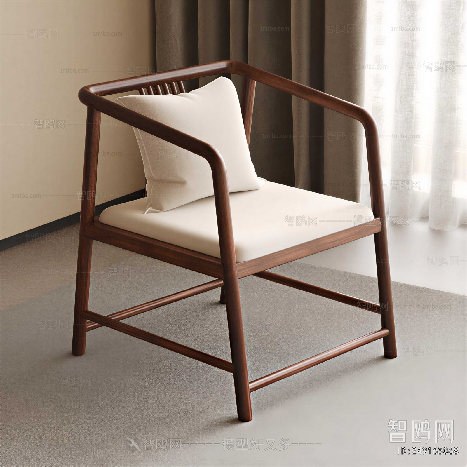 New Chinese Style Lounge Chair