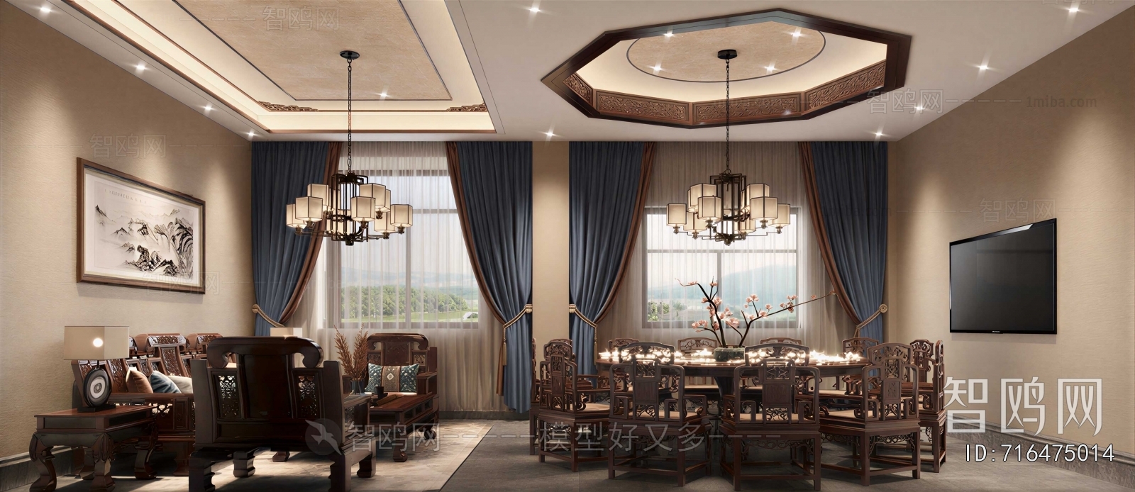 New Chinese Style Restaurant Box