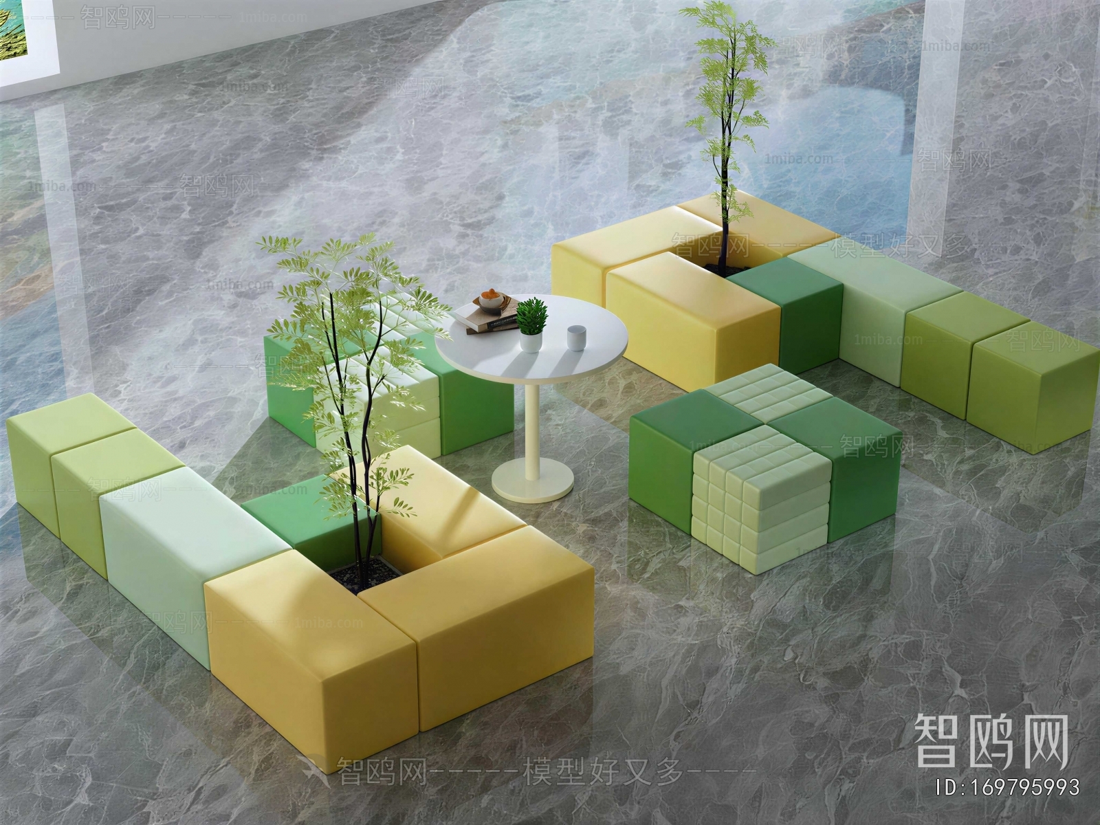 Modern Card Seat Sofa