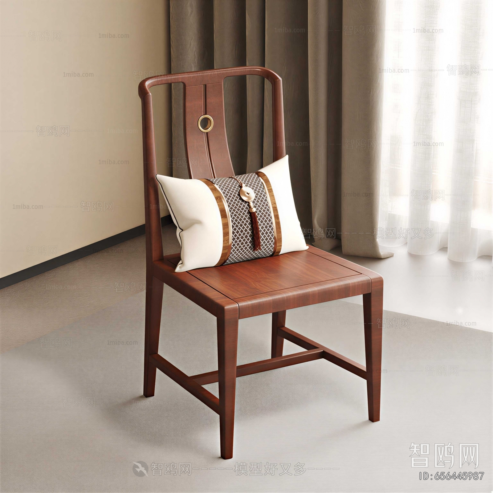 New Chinese Style Lounge Chair