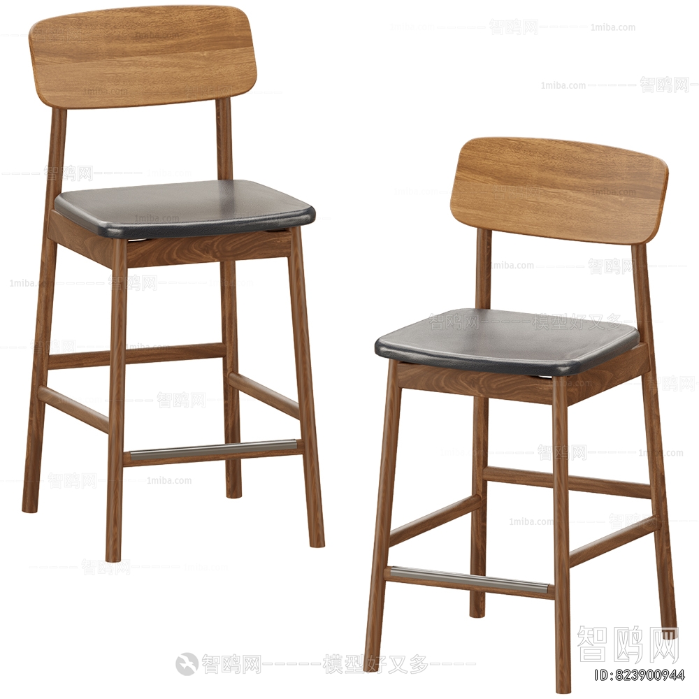 Nordic Style Bar Chair