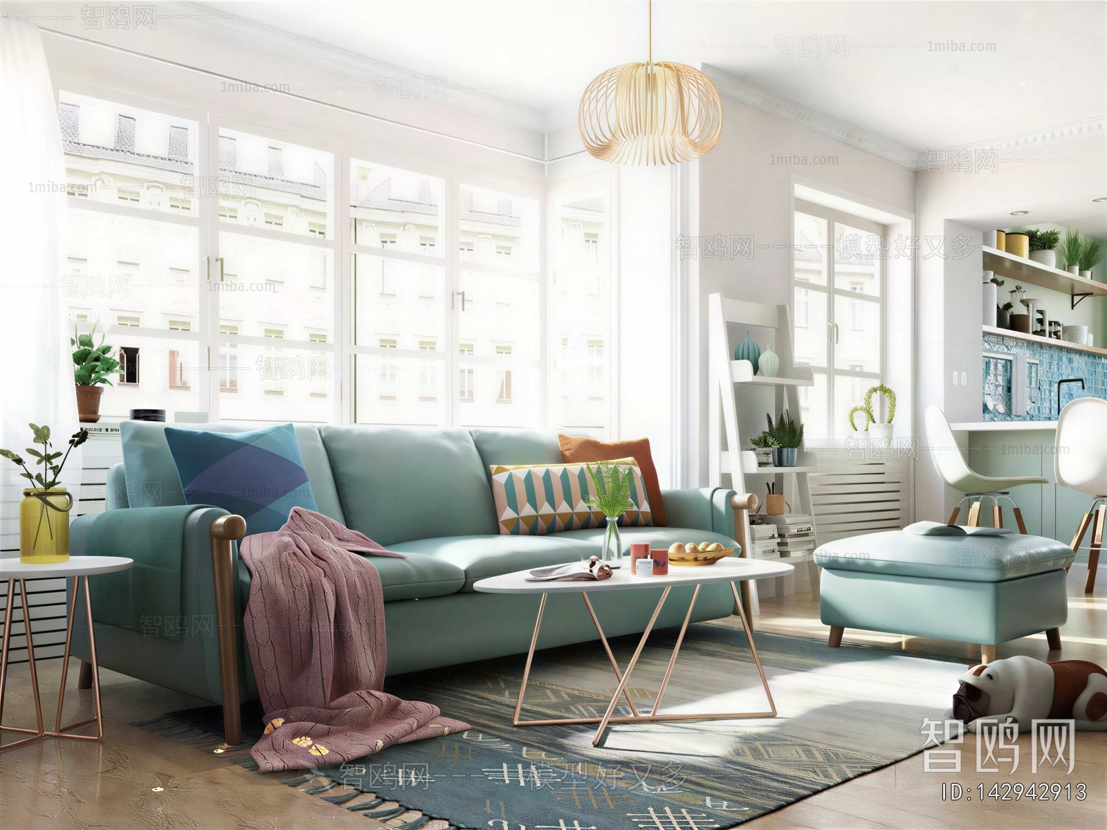 Nordic Style A Living Room