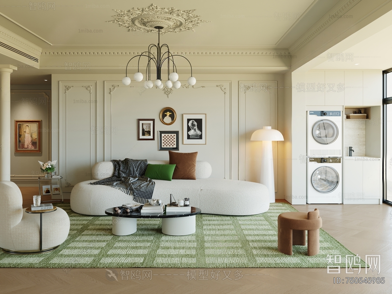 French Style A Living Room