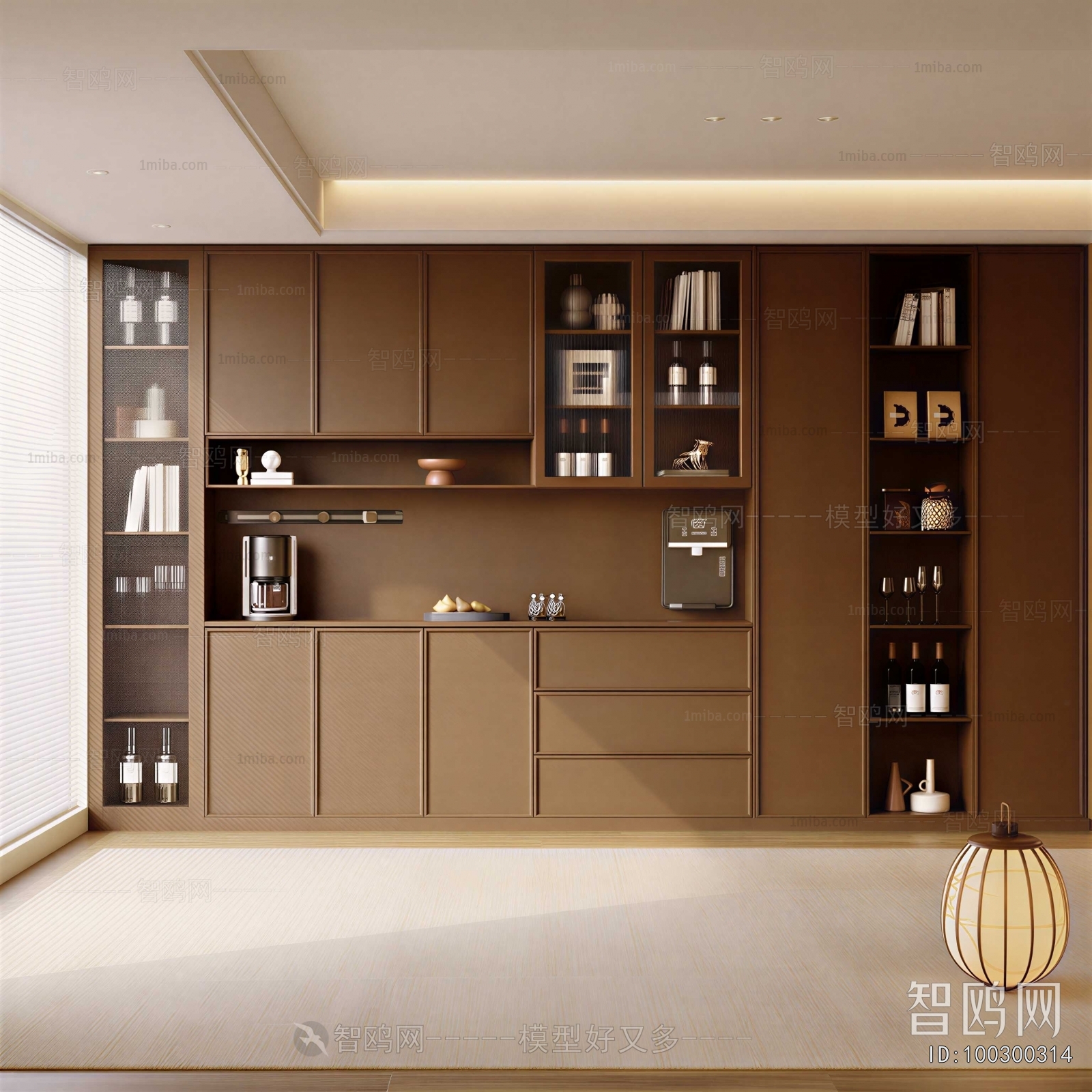 Modern Wabi-sabi Style Sideboard