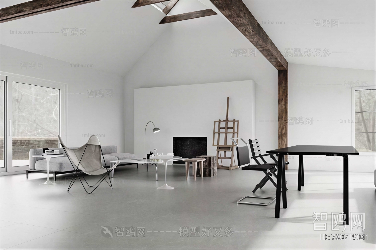 Modern A Living Room