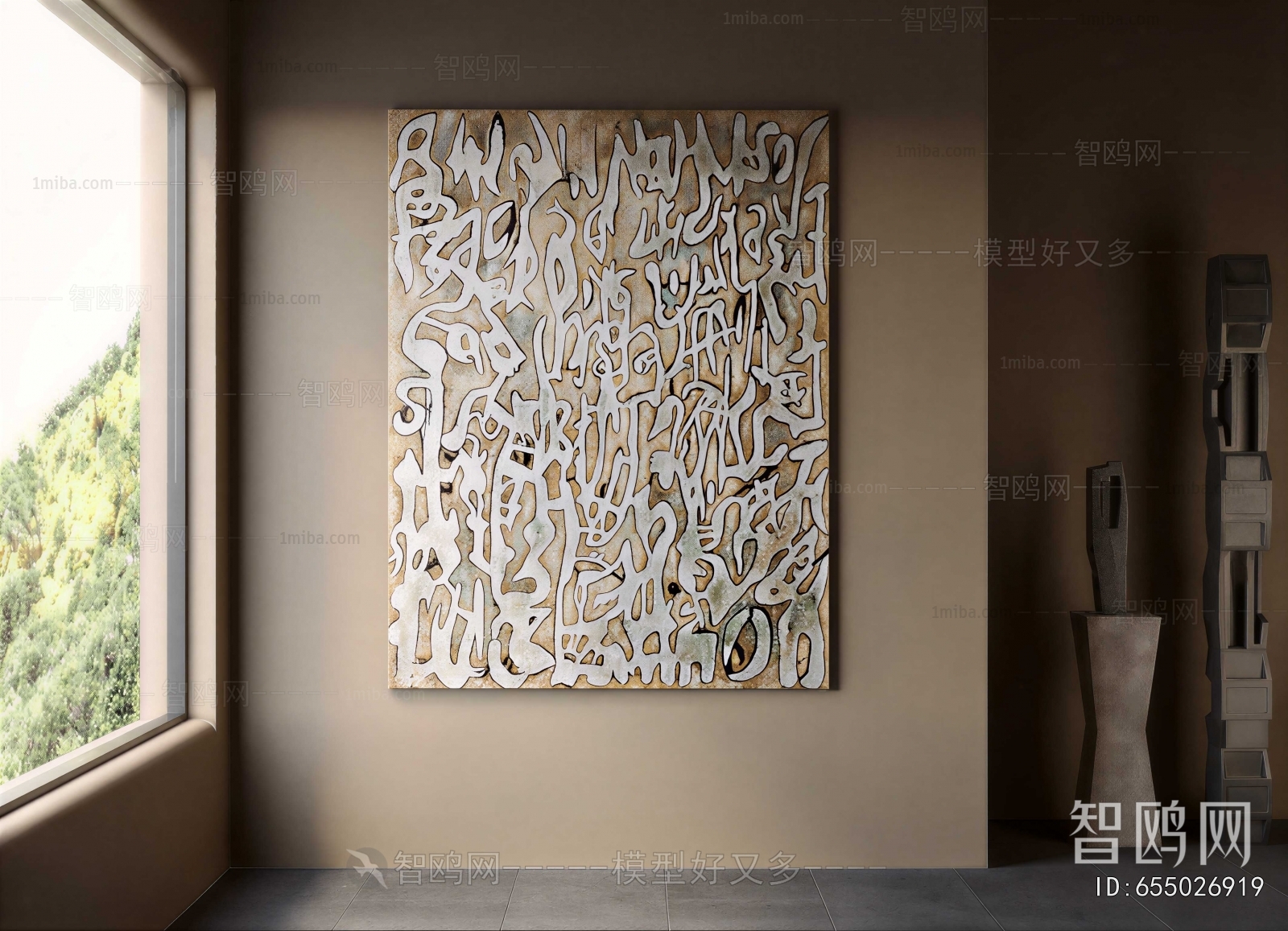 Wabi-sabi Style Painting