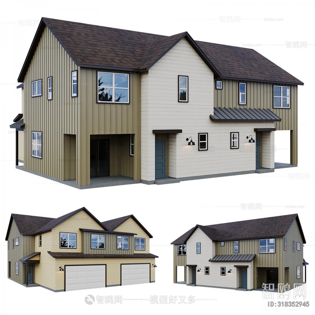 European Style Villa Appearance