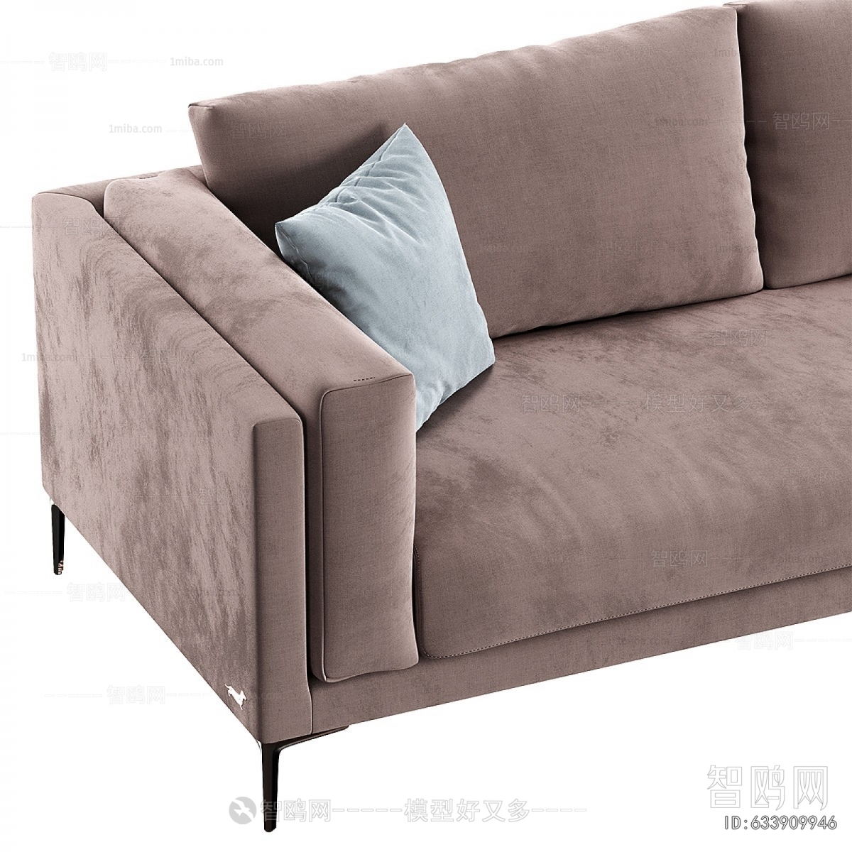 Modern Three-seat Sofa