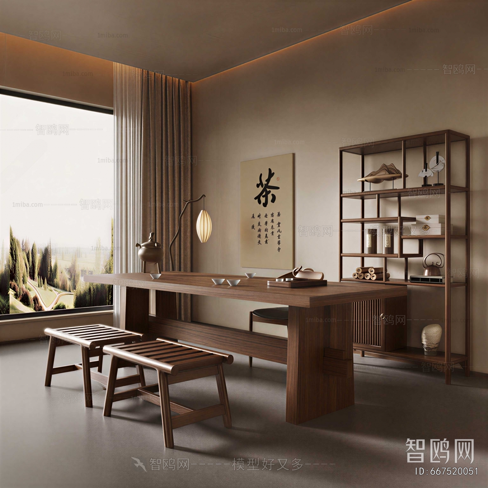 New Chinese Style Tea House