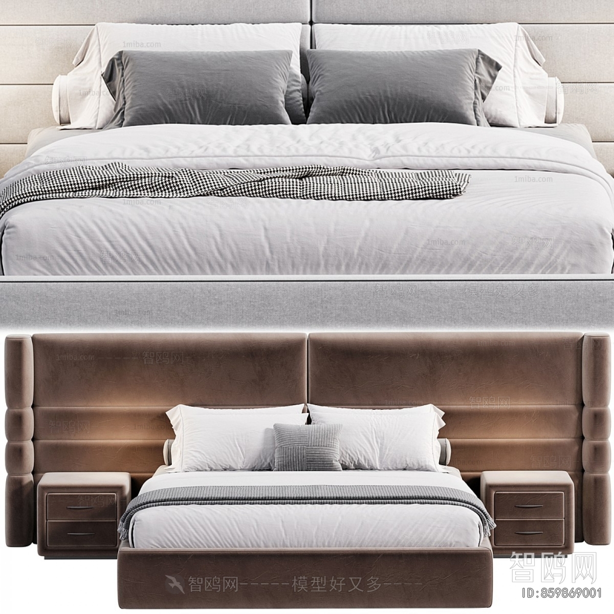 Modern Double Bed