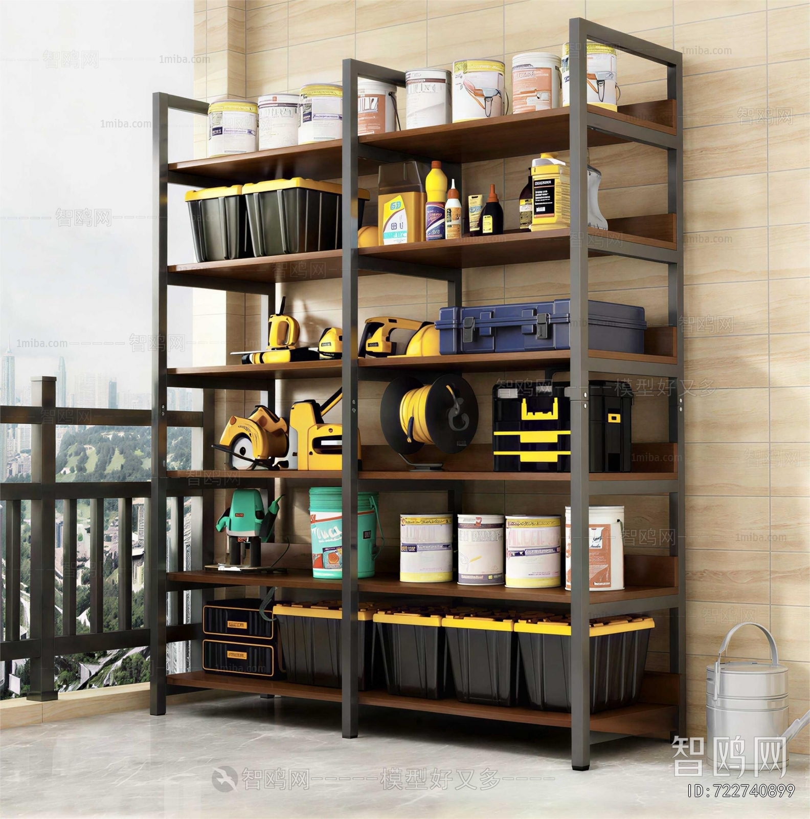 Industrial Style Shelving