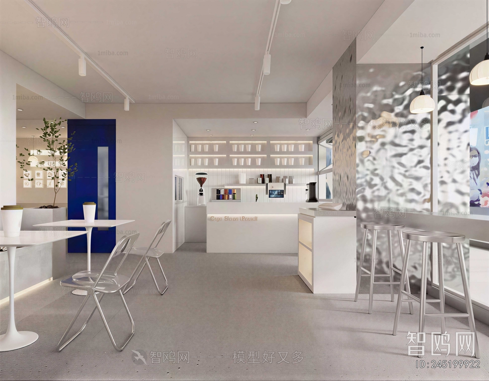 Modern Milk Tea Shop